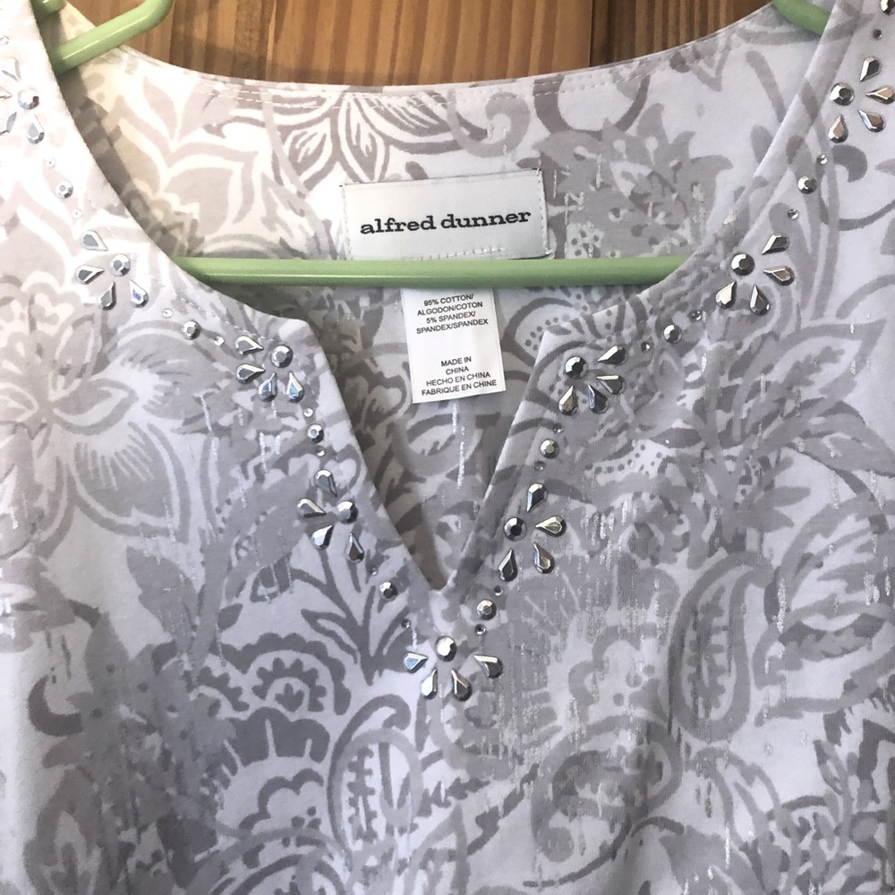 Alfred Dunner cotton top